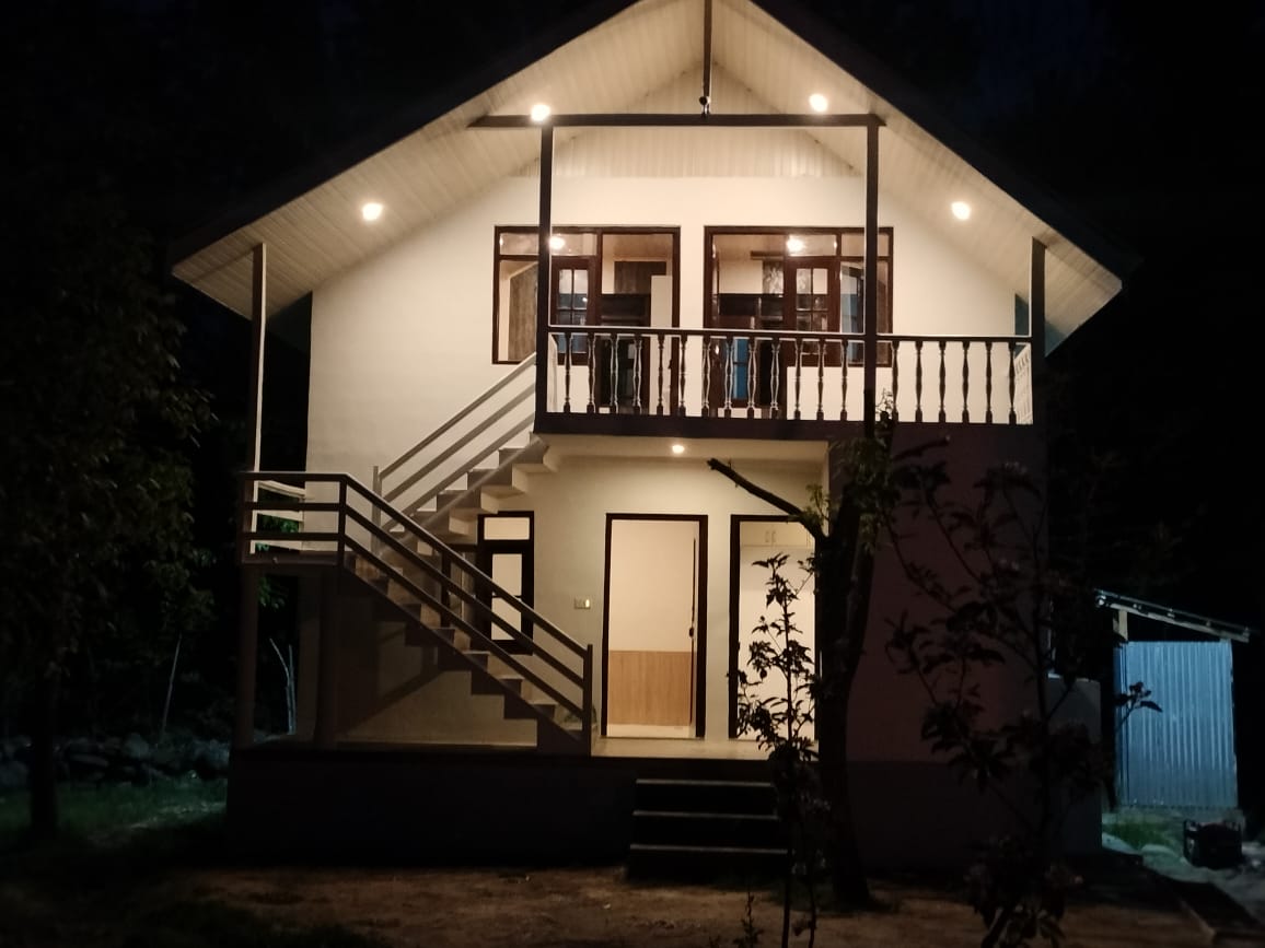 Front View at Night